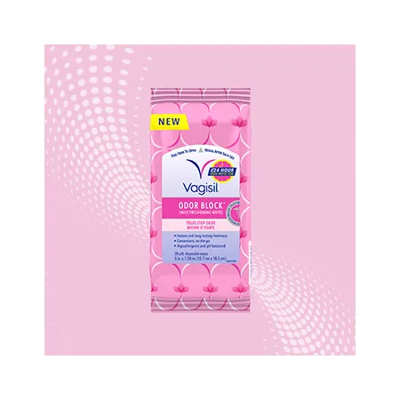Vagisil Intimate Wash Odor Block - 4 Count 12 Fl Oz - Gentle