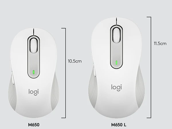 Logitech M650 Signature Wireless Mouse, Graphite, 5 Buttons Logitech M650 Signature Wireless Mouse, Graphite, 5 Buttons