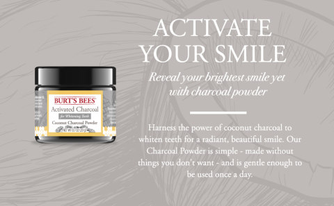 burt's bees activated charcoal powder