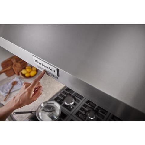 Kitchenaid range on sale hood 36