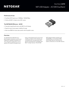 Joseph Banks fejl stress NETGEAR A6150 - Network adapter - USB 2.0 - 802.11ac | Dell USA