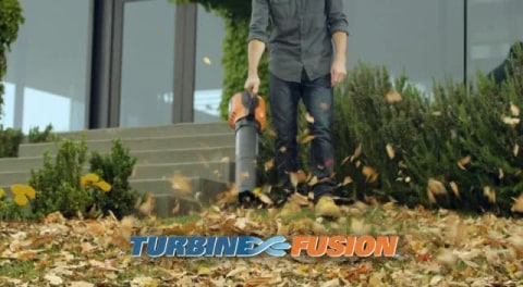 thumbnail video image 2 of Worx WG510 TURBINE Fusion Leaf Blower, Mulcher & Vacuum, 2 of 11