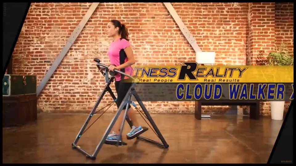 Fitness Reality Zero Impact 48" Stride Elliptical Cloud Walker X3 with Pulse Sensors - image 2 of 24