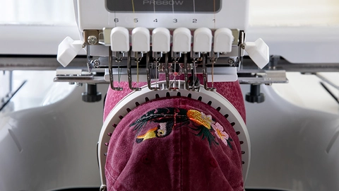 Brother PR680W 6-Needle Digital Sew Programmable Stitching