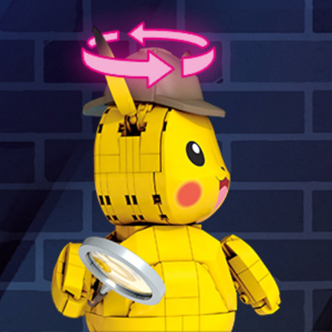 Blocs de Construction Pokémon Détective Pikachu 15cm • La Pokémon