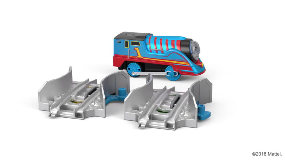 thumbnail video image 2 of Thomas & Friends TrackMaster Turbo Thomas Pack, 2 of 7