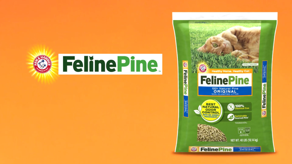 Feline Pine Original Cat Litter 20-30 lbs - 2 Pack 
