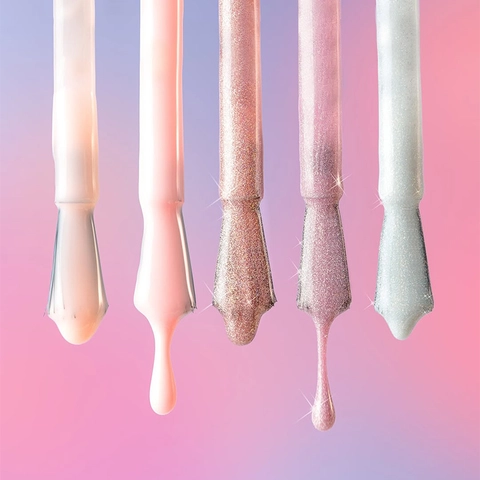 Nail polish bottle featured in a product shot