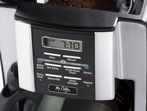 Mr. Coffee bvmcsjx39 12-Cup Programmable Coffeemaker, Black
