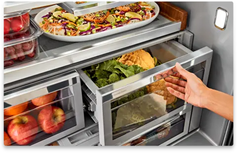 KitchenAid KRFF577KPS 26.8 Cu. Ft. Standard-Depth French Door Refrig