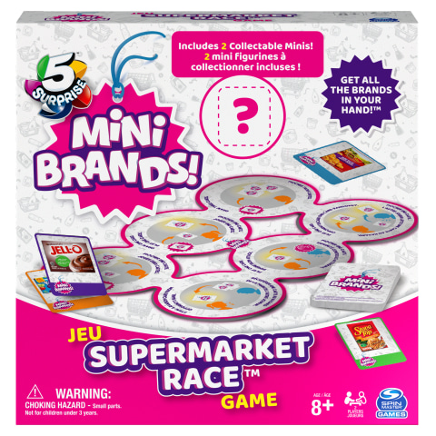 Mini Brands Supermarket Race Game 5 Surprises