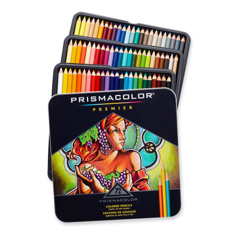 Prismacolor® Premier® Soft Core Colored Pencil Set, Count: 72