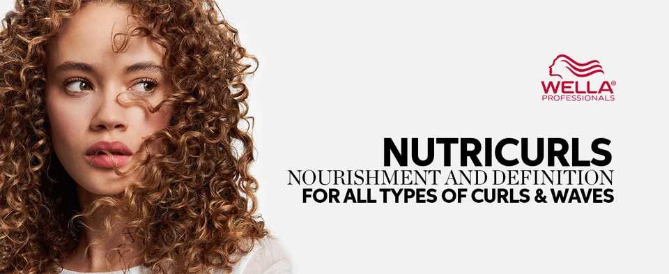 Wella Nutricurls nourishment and definition for all types of curls and waves
