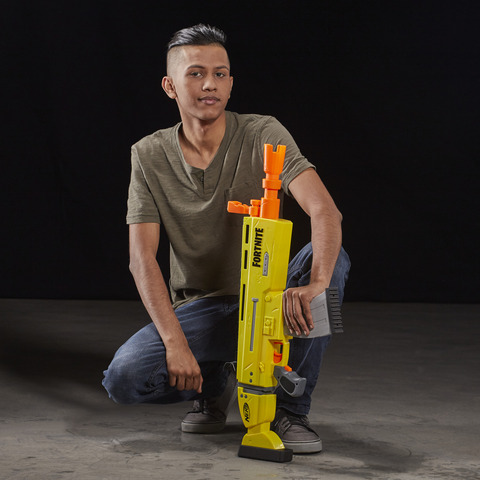  Nerf Fortnite AR-L Motorised Nerf Elite Dart Blaster