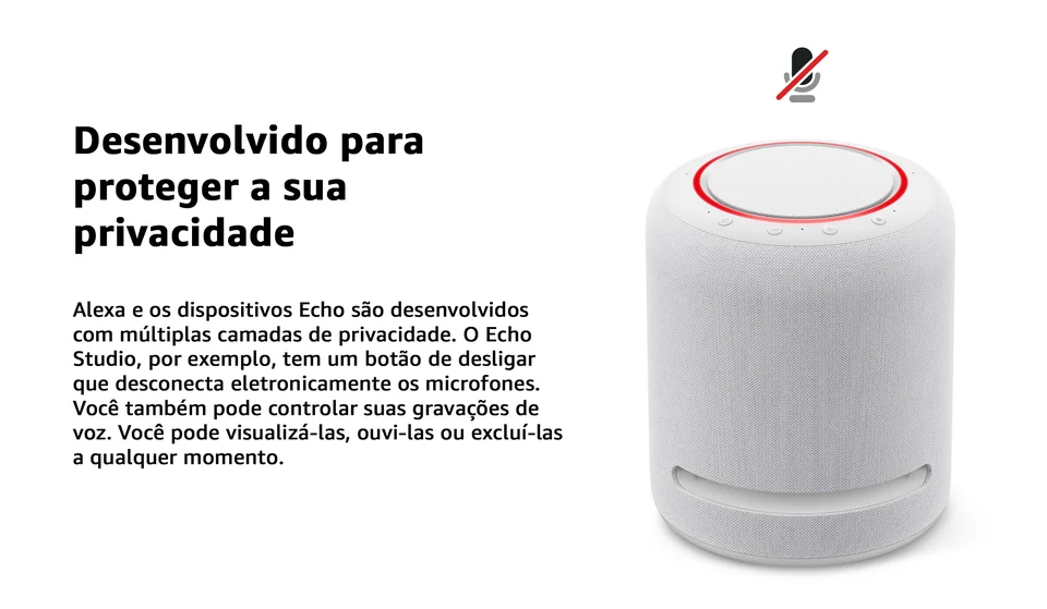 Amazon Echo Studio ホワイト Echo Studio - Smart Speaker Branco | MercadoLivre