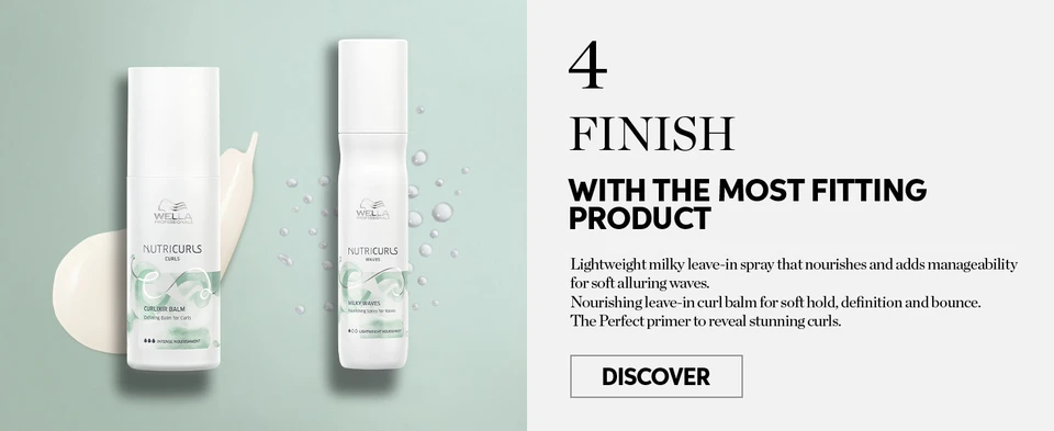 Finish with leave in spray or leave in curl balm depending on your curls