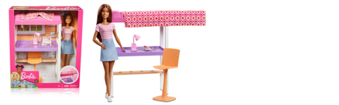 Barbie Doll Loft Bed Set Toys R Us Canada