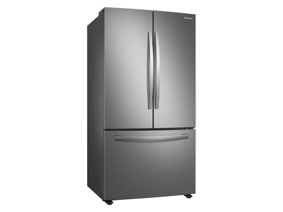 Samsung 28 2 Cu Ft French Door Refrigerator With Ice Maker Fingerprint Resistant Stainless Steel Energy Star In The French Door Refrigerators Department At Lowes Com