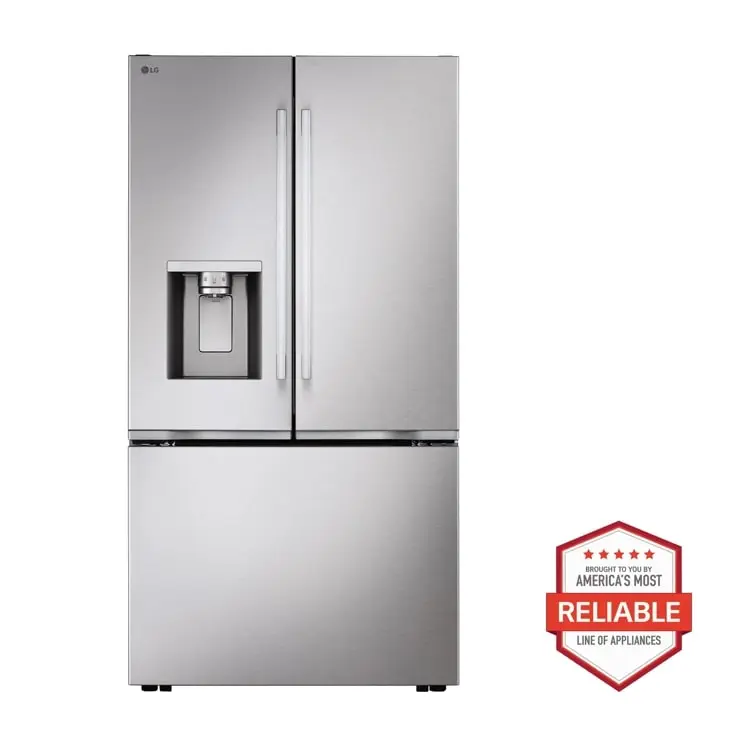 LG - LF24Z6530S - LG Counter-Depth MAX with Zero Clearance 3-Door