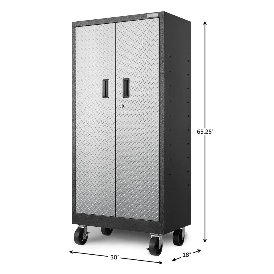 Gladiator Premier Pre-Assembled Tall GearLocker - Red Tread