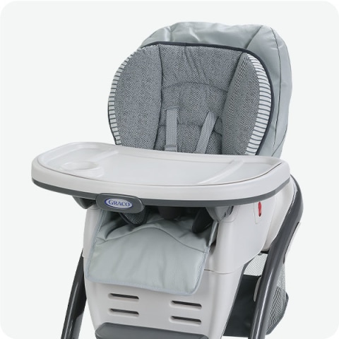 Graco Blossom High Chair Seat Cover - Velcromag
