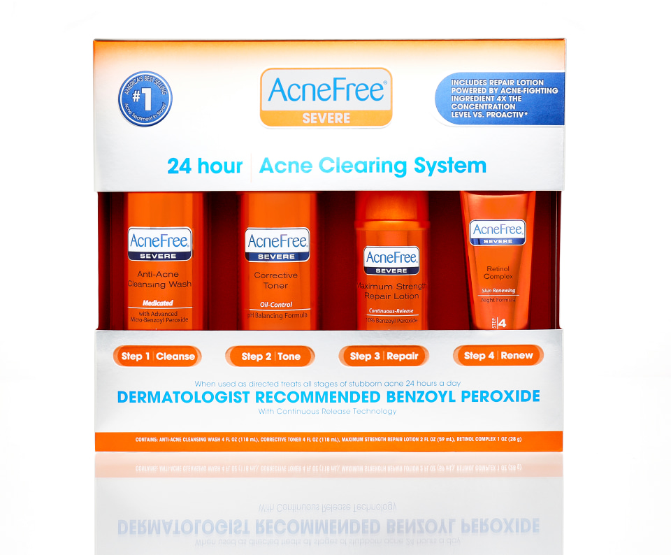 Acne Free Daily Skin Therapy Acne Pads, 90 count