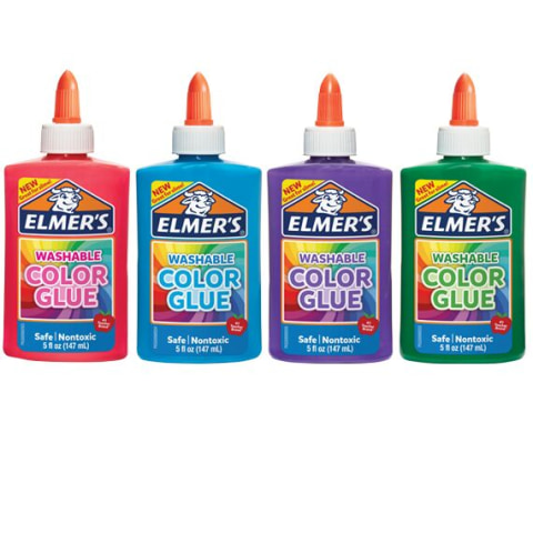 Elmer's Opaque Colored Liquid Glue 5oz-Pink - 026000182232