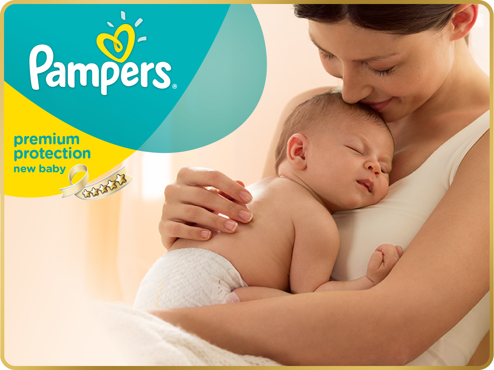 Pampers® Premium Protection New Baby