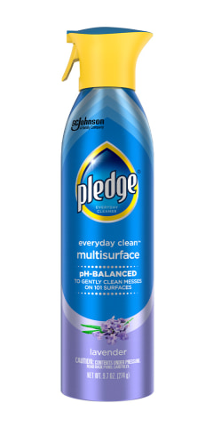 Pledge Multi Surface Cleaner Everyday Clean Trigger Spray 25 oz. Lavender, 2 Pack, Women's, Purple
