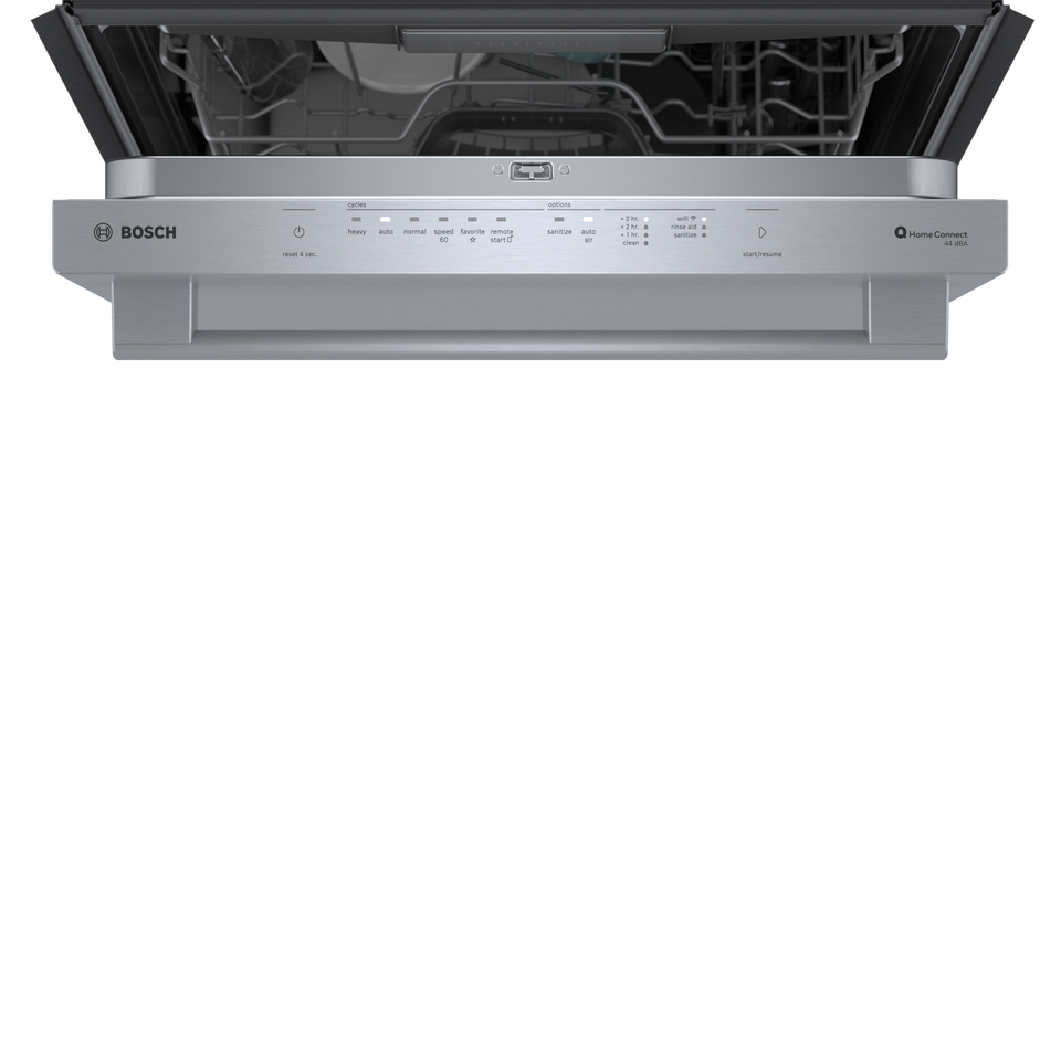 Bosch 500 Series Smart Dishwasher with AutoAir and Third Rack