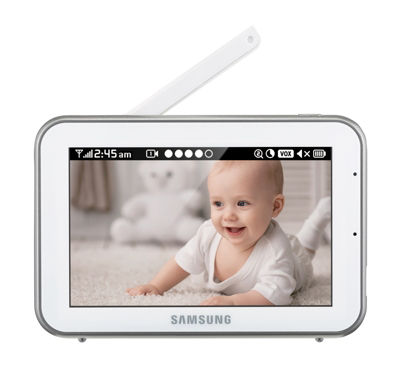 Samsung SEW-3043W Bright VIEW Baby Monitoring System And Night Vision PTZ Camera 