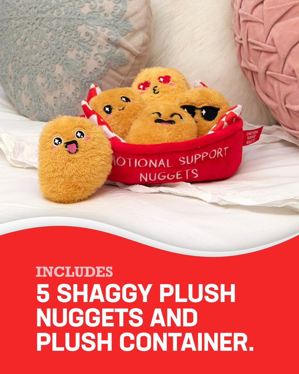 Emotional Support Chicken Nuggets – Squishy Plush Nuggets by What Do You  Meme? 