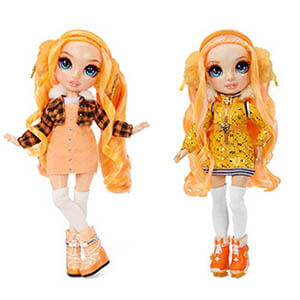 Rainbow High Fantastic Fashion Poppy Rowan - Orange 11” Fashion Doll and  Playset with 2 Complete Doll Outfits, and Fashion Play Accessories, Great