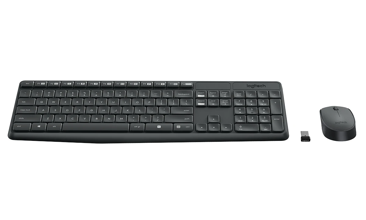 Logitech MK235 Wireless Keyboard and Optical Mouse Combo Logitech MK235 Wireless Keyboard and Optical Mouse Combo