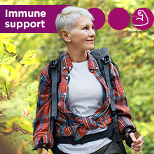 Vitamin C and Zinc support immune function*