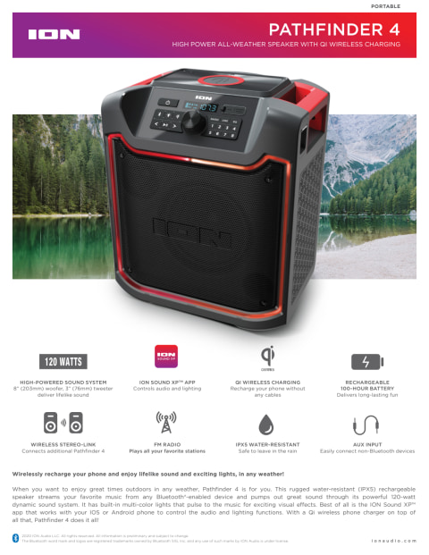 pathfinder charger speaker costco