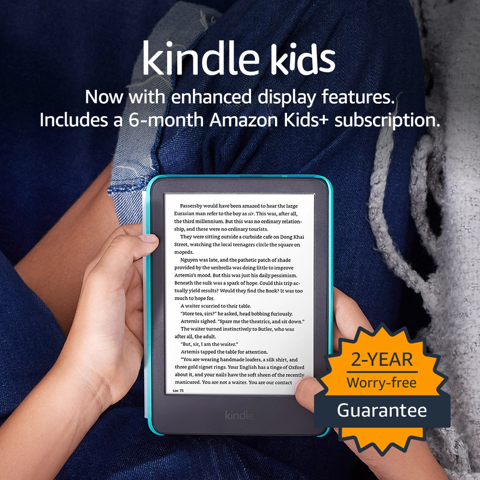 Amazon Kindle Kids (16 GB) 2024 Ocean Explorer B0CNVBS5JN - Best Buy