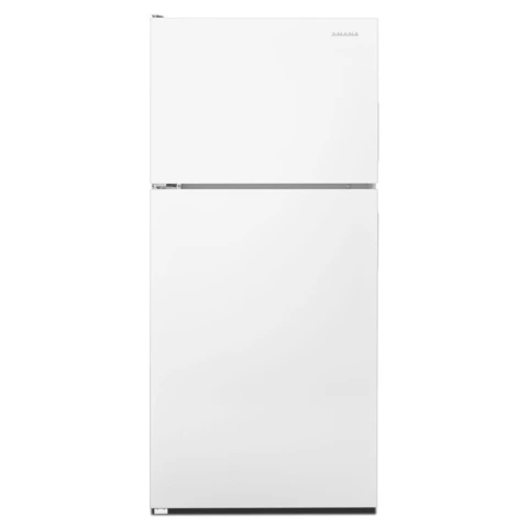Amana® 30 in. 18.2 Cu. Ft. White Top Freezer Refrigerator