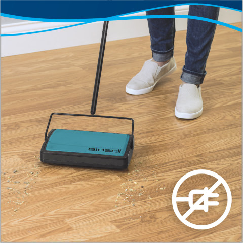 EasySweep® Swivel Floor & Carpet Sweeper 15D1C