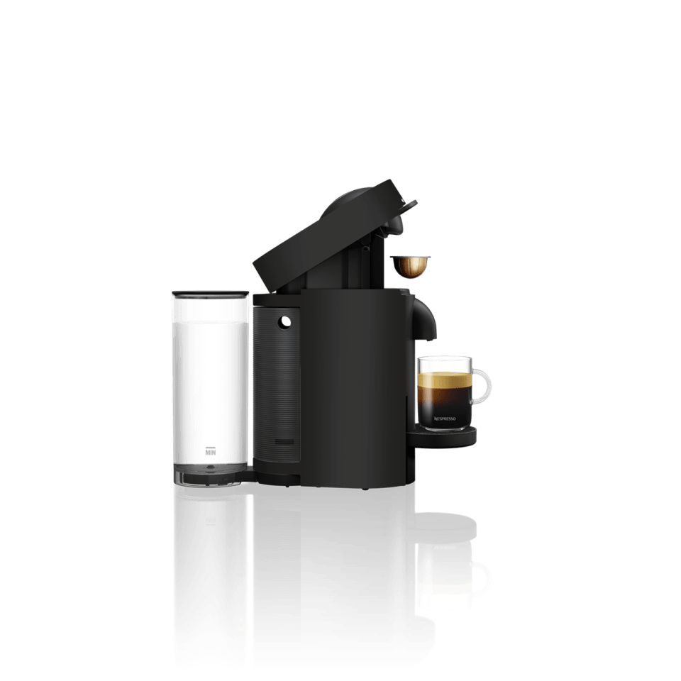 Nespresso Vertuo Coffee and Espresso Machine by De'Longhi with Milk  Frother, 236.59 Milliliters, Piano Black