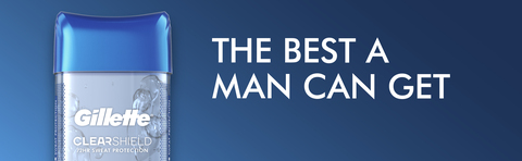 Gillette deodorant: the best a man can get