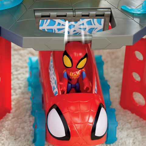 Figurine du quartier général Marvel SuperHero Adventures Spider