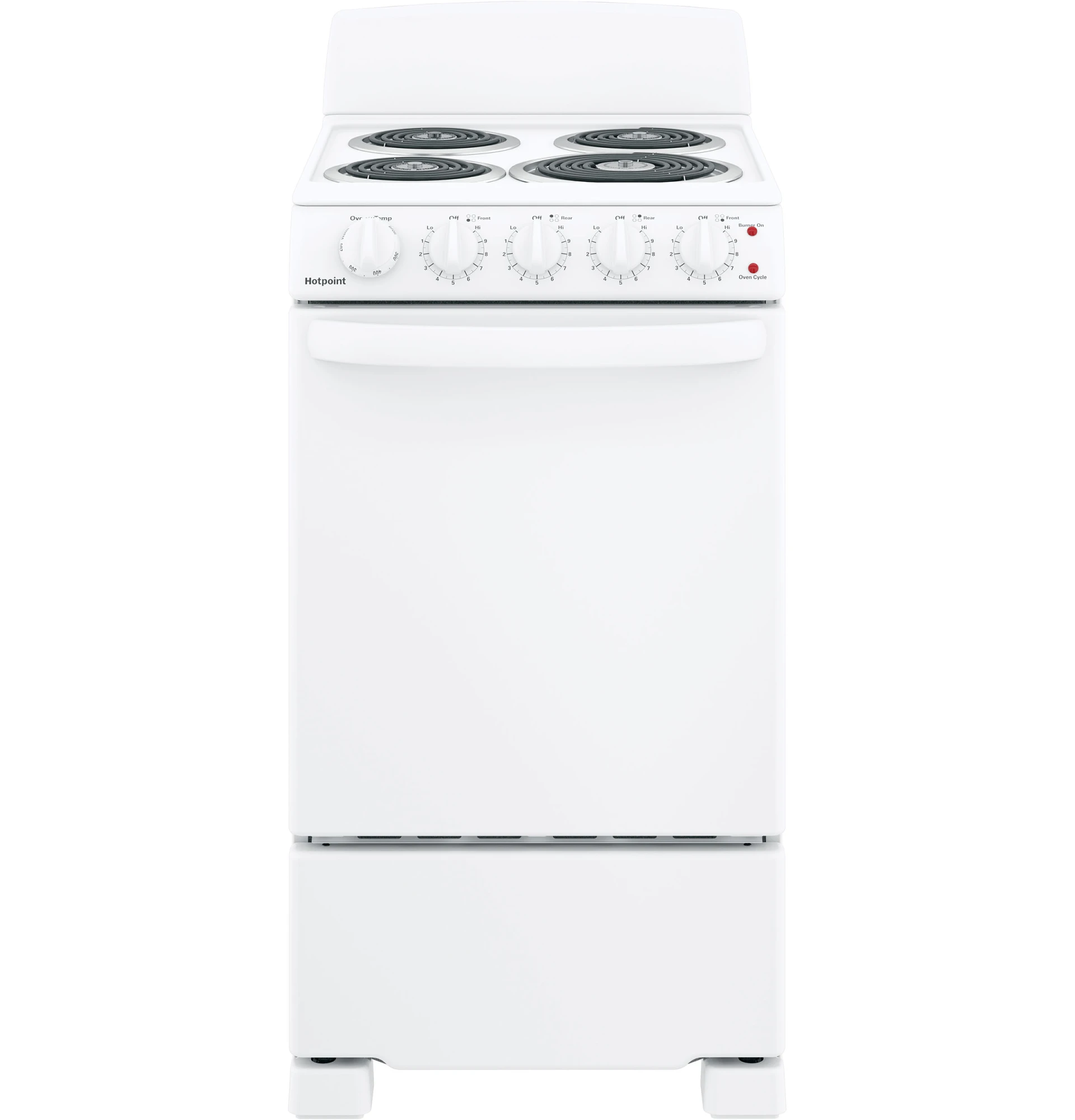 Off white electric stove sales