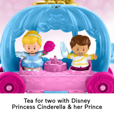 Disney Princess Cinderella s Carriage Little People Mattel