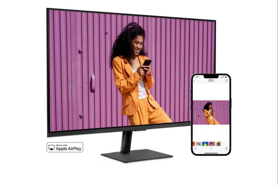 32 M50A FHD Smart Monitor with Streaming TV in Black - LS32AM500NNXZA