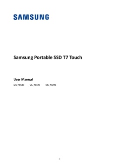Samsung SSD portátil T7 - 1 TB - USB 3.2 Gen.2 SSD externo Gris Titan  (MU-PC1T0T/WW)
