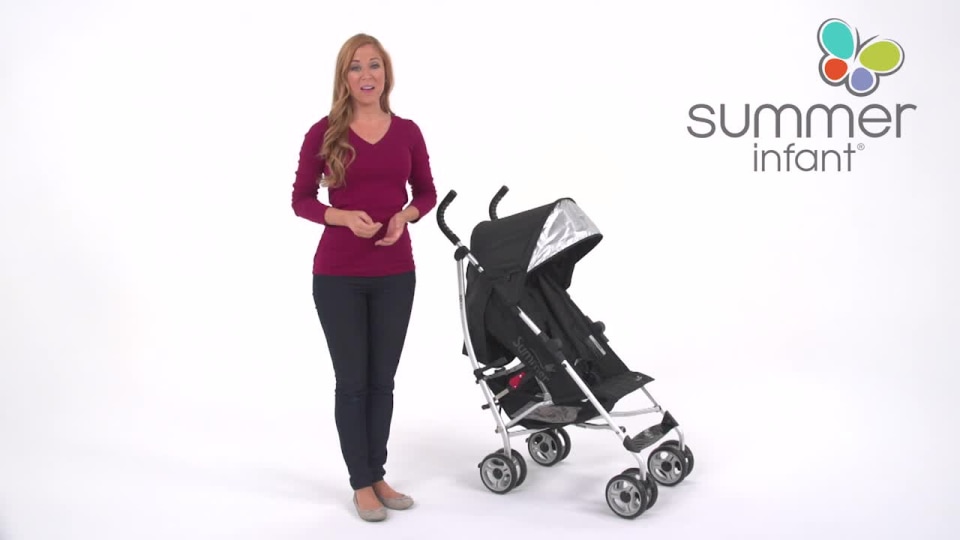 Summer Infant - 3Dlite Convenience Stroller, Grey