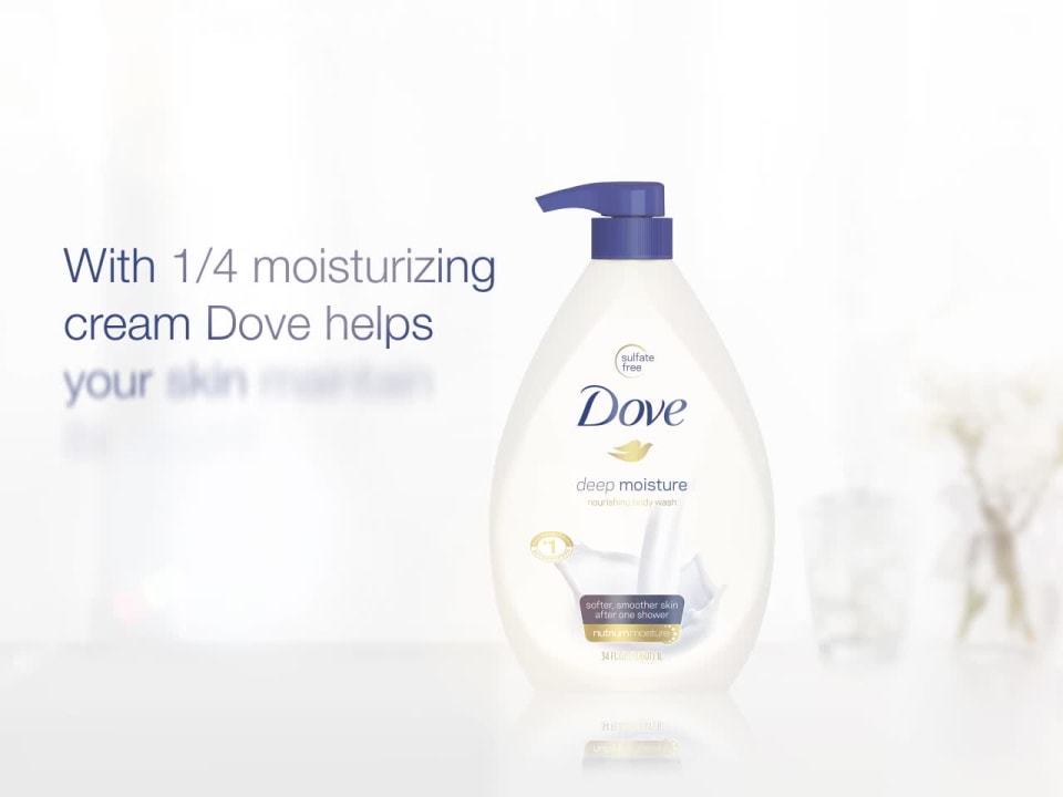 Dove Deep Moisture Nourishing Long Lasting Women's Body Wash, 30.6 fl oz - image 2 of 11