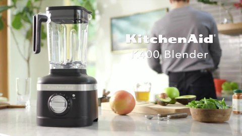 KitchenAid® K400 Black Matte Counter Blender with Tamper, MJB Home Center
