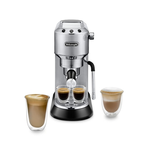 De'Longhi DEDICA Arte エスプレッソ・カプチーノメーカー De'Longhi Dedica Arte 15-Bar, 2-Cup Metal Espresso Machine